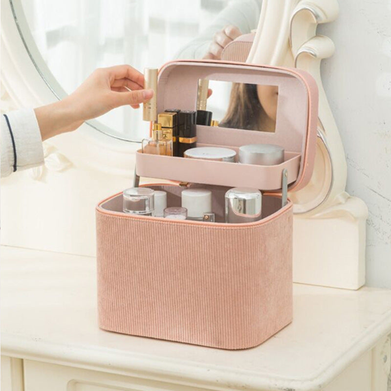 Large Capacity Cosmetic Case Portable Storage Box