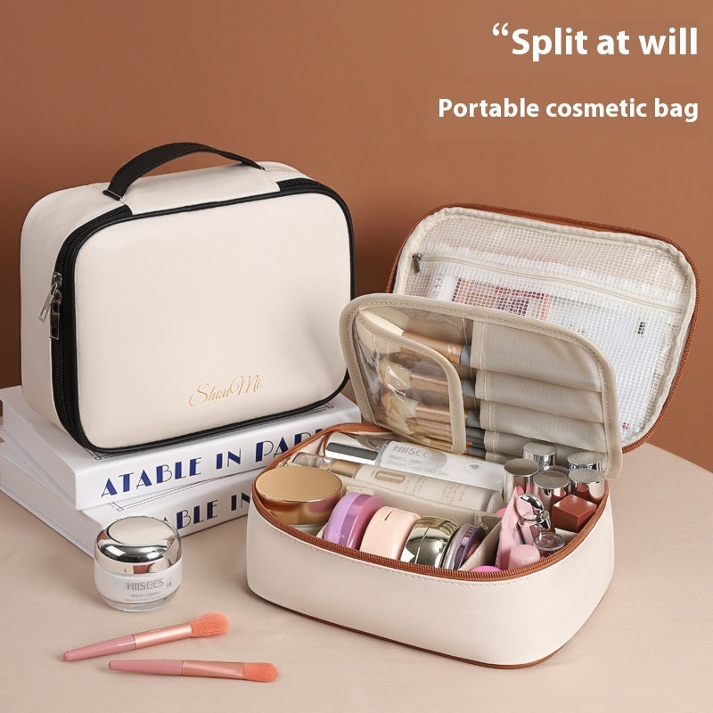 Multifunctional Cosmetic Bag Partition Storage Box