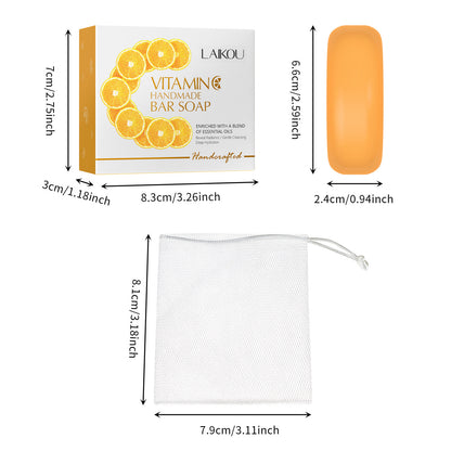 Wash Face Vitamin C Handmade Turmeric Soap